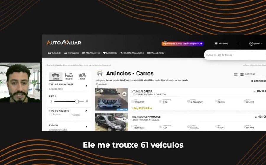 Logos Webmotors e Auto Avaliar com símbolo de aquisição bilionária R$ 1,1 bi